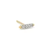 Remi 14K Yellow Gold Single Stud Earring In White Diamond^Kendra Scott Flash Sale