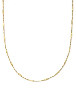 Roll Bar Chain Necklace In 18K Yellow Gold Vermeil^Kendra Scott Store