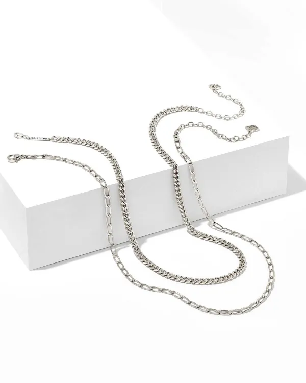 Set Of 2 Chain Necklace Layering Set In Mixed Metal^Kendra Scott Fashion