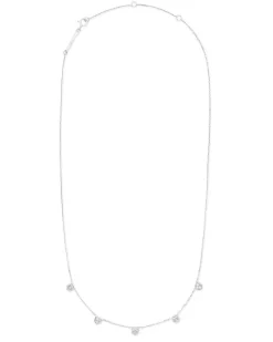 Shannon 14K White Gold Collar Necklace In White Diamond^Kendra Scott Cheap