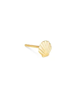Shell Single Stud Earring In 18K Yellow Gold Vermeil^Kendra Scott Outlet