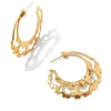 Shiva Hoop Earrings In Vintage Gold^Kendra Scott Discount