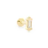 Sianna Mini 14K Yellow Gold Single Stud Earring In White Diamond^Kendra Scott Hot