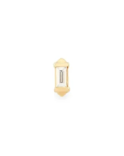 Sianna Mini 14K Yellow Gold Single Stud Earring In White Diamond^Kendra Scott Hot