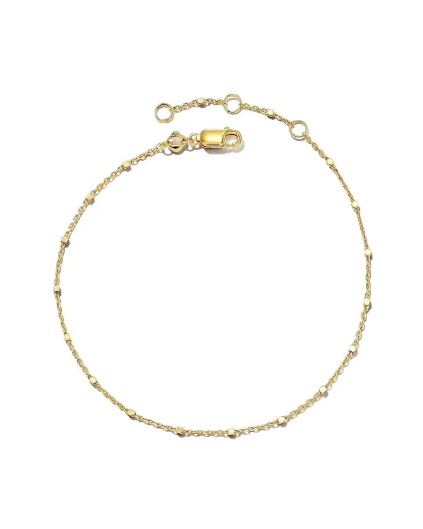 Single Satellite Chain Bracelet In Sterling Silver & 18K Yellow Gold Vermeil^Kendra Scott Outlet