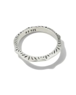 Sophee Band Ring In Oxidized Sterling Silver^Kendra Scott Cheap