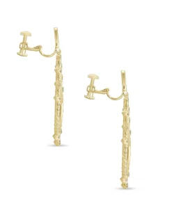 Sophee Crystal Clip-On Drop Earrings In Gold^Kendra Scott Flash Sale