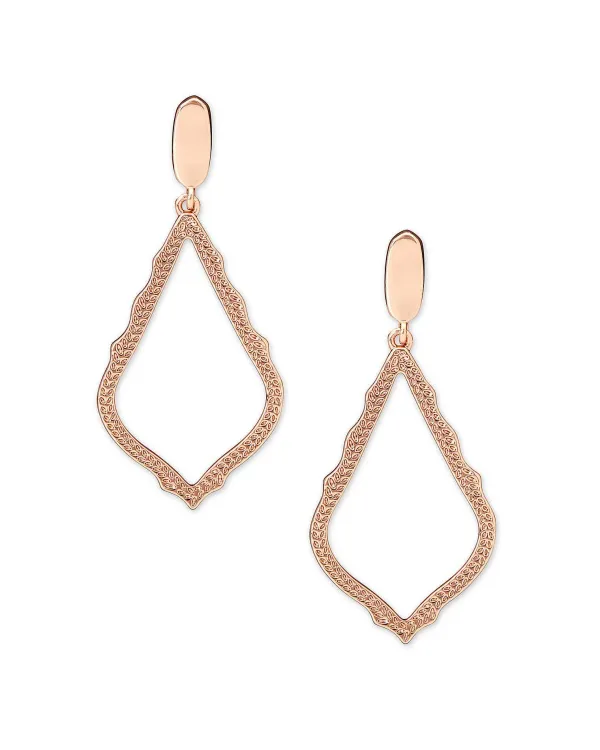 Sophia Clip On Drop Earrings In Rose Gold^Kendra Scott Best Sale