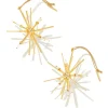 Starburst Gold Ornaments Set Of 2 In Clear^Kendra Scott Best Sale