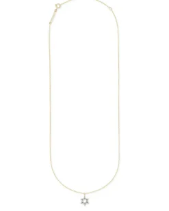 Star Of David 14K Yellow Gold Pendant Necklace In White Diamonds^Kendra Scott Shop