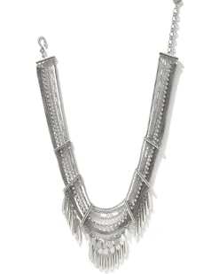 Sydney Statement Necklace In Vintage Silver^Kendra Scott Shop