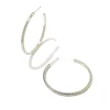 Sylvie Hoop Earrings In Silver^Kendra Scott Sale