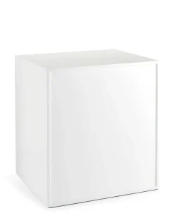 Tall Antique Brass Jewelry Box In White Lacquer^Kendra Scott Store