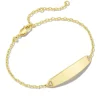 Tinsley 18K Gold Vermeil Chain Bracelet In White Topaz^Kendra Scott Fashion