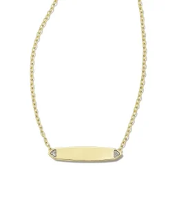 Tinsley 18K Gold Vermeil Pendant Necklace In White Topaz^Kendra Scott Cheap