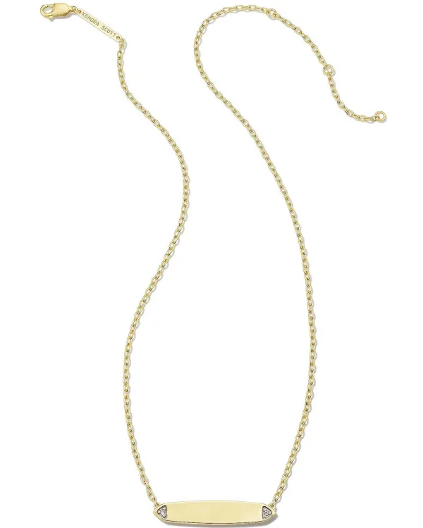 Tinsley 18K Gold Vermeil Pendant Necklace In White Topaz^Kendra Scott Cheap