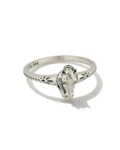 Tiny Beau Band Ring In Oxidized Sterling Silver^Kendra Scott Hot