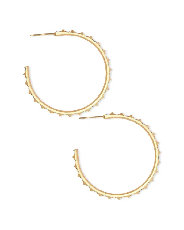 Veronica Hoop Earrings In Gold^Kendra Scott Outlet