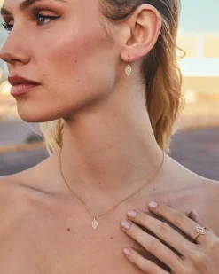 Vivianne 14K Yellow Gold Band Ring In White Diamond^Kendra Scott Sale