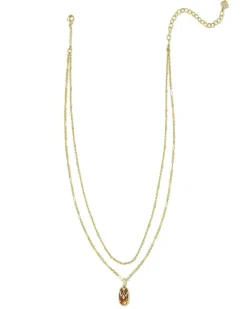Wrangler® X Yellow Rose By Elisa Gold Multi Strand Necklace In Amber Illusion^Kendra Scott Best