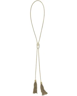 Wrangler® X Yellow Rose By Vintage Gold Bolo Necklace In Ivory Mother Of Pearl^Kendra Scott Outlet