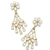 Wrangler® X Yellow Rose By Laurel Vintage Gold Statement Earrings In Ivory Mother Of Pearl^Kendra Scott Fashion