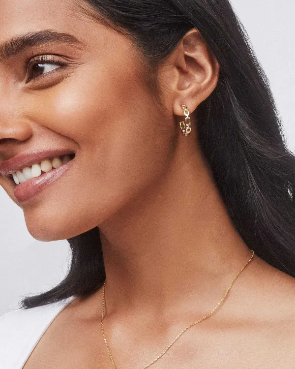 Wren Hoop Earrings In Mixed Metal^Kendra Scott Cheap