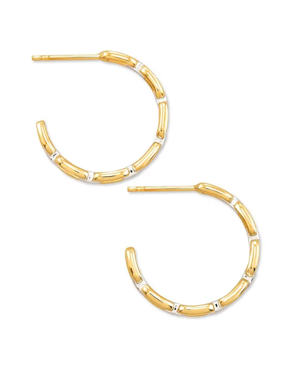 Wren Hoop Earrings In Mixed Metal^Kendra Scott Cheap
