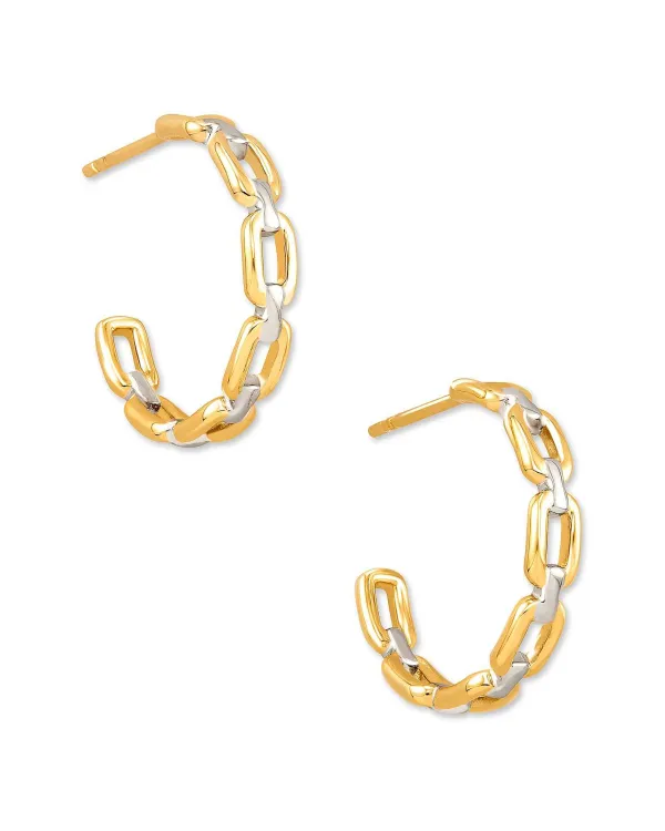Wren Hoop Earrings In Mixed Metal^Kendra Scott Cheap
